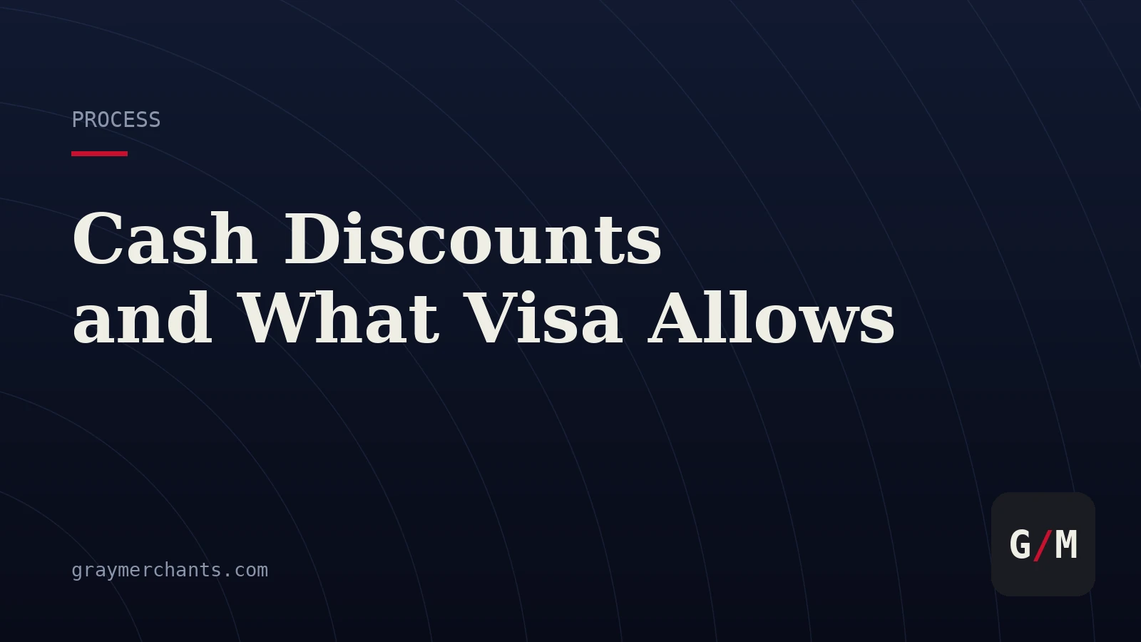 Cash Discounts: What the Visa Rules Let You Offer