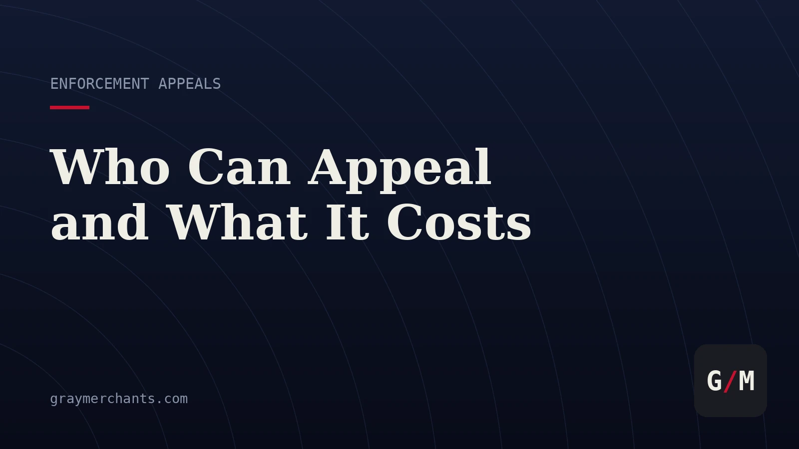Visa Enforcement Appeals: What a Merchant Can Actually Challenge