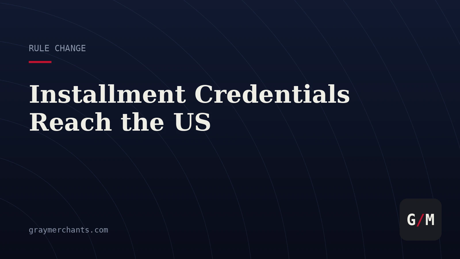 Visa Installment Credential Rules Reach the US on 24 October
